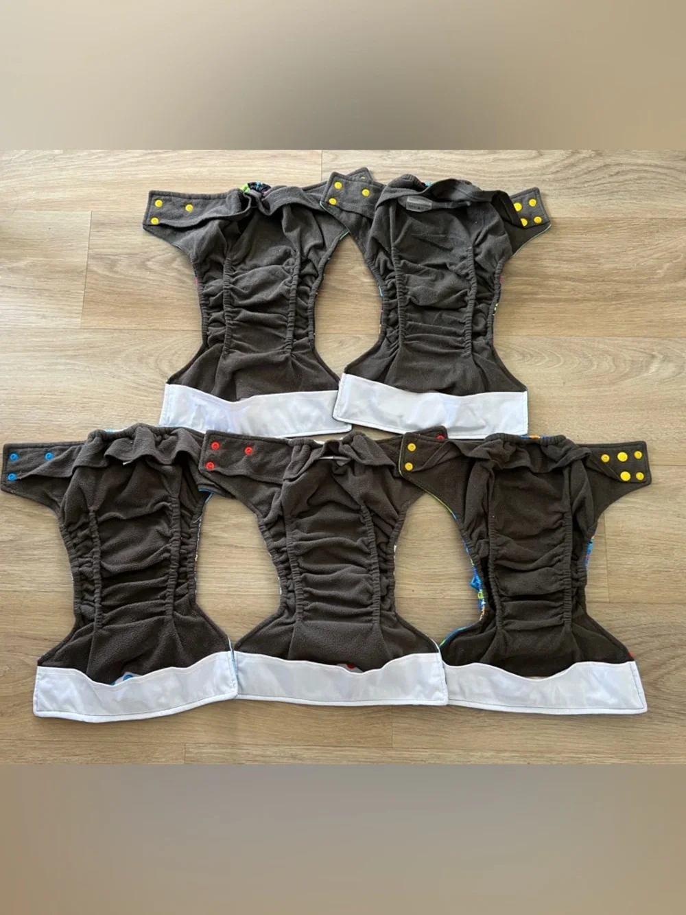 Ohbabyka Baby Cloth Diaper Pocket Covers Set of 5